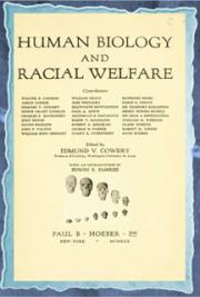 Human biology and racial welfare (1930)
