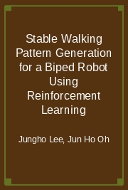 Stable Walking Pattern Generation for a Biped Robot Using Reinforcement Learning