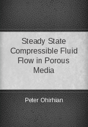 Steady State Compressible Fluid Flow in Porous Media