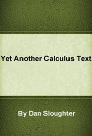 Yet Another Calculus Text