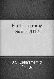 Fuel Economy Guide 2012