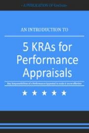 5 KRA for Performance Appraisals to Make it Effective