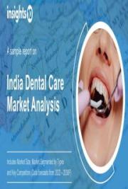 India Dental Care Market Analysis Sample Report