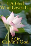 1 A God Who Loves Us 2 or Calvin's God