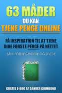 63 Måder at Tjene Penge Online