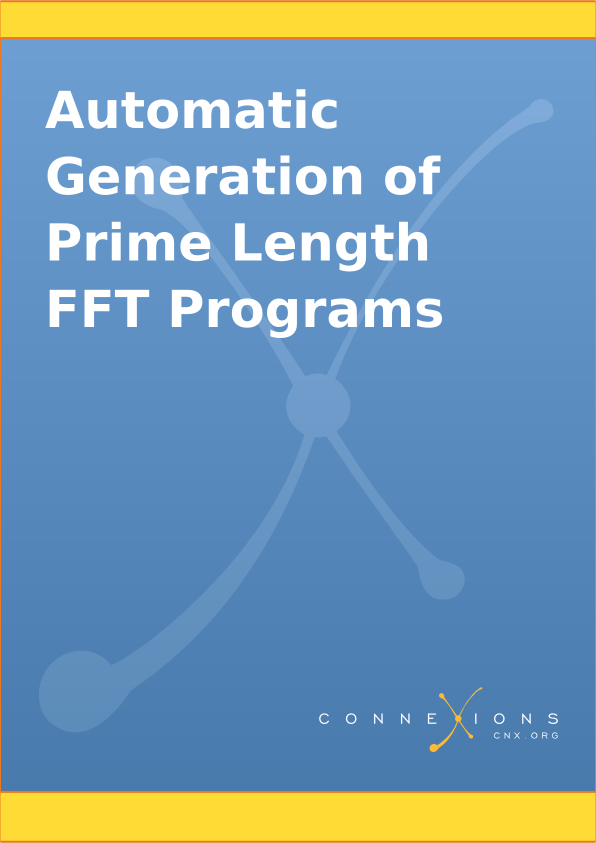 Automatic Generation of Prime Length FFT Programs