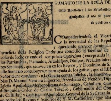 Segment of the Papal bull side of the document (Papal segment.png)